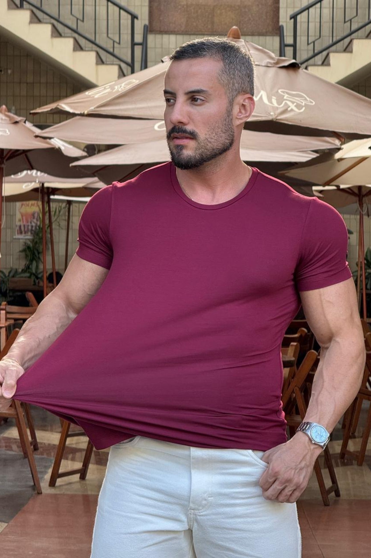 Men’s Premium  T-Shirt -Slim Fit