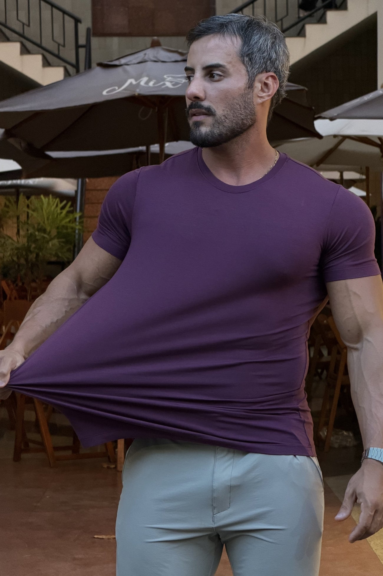 Men’s Premium  T-Shirt -Slim Fit