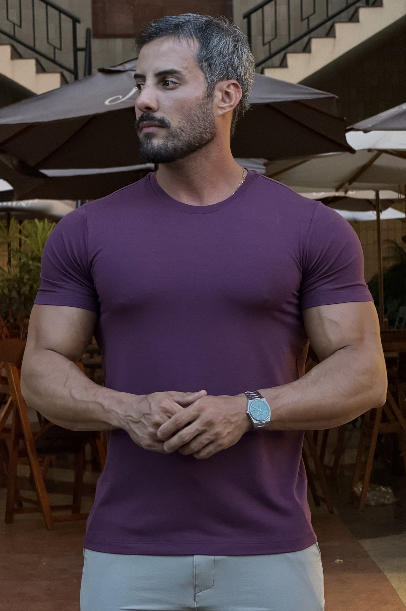 Men’s Premium  T-Shirt -Slim Fit