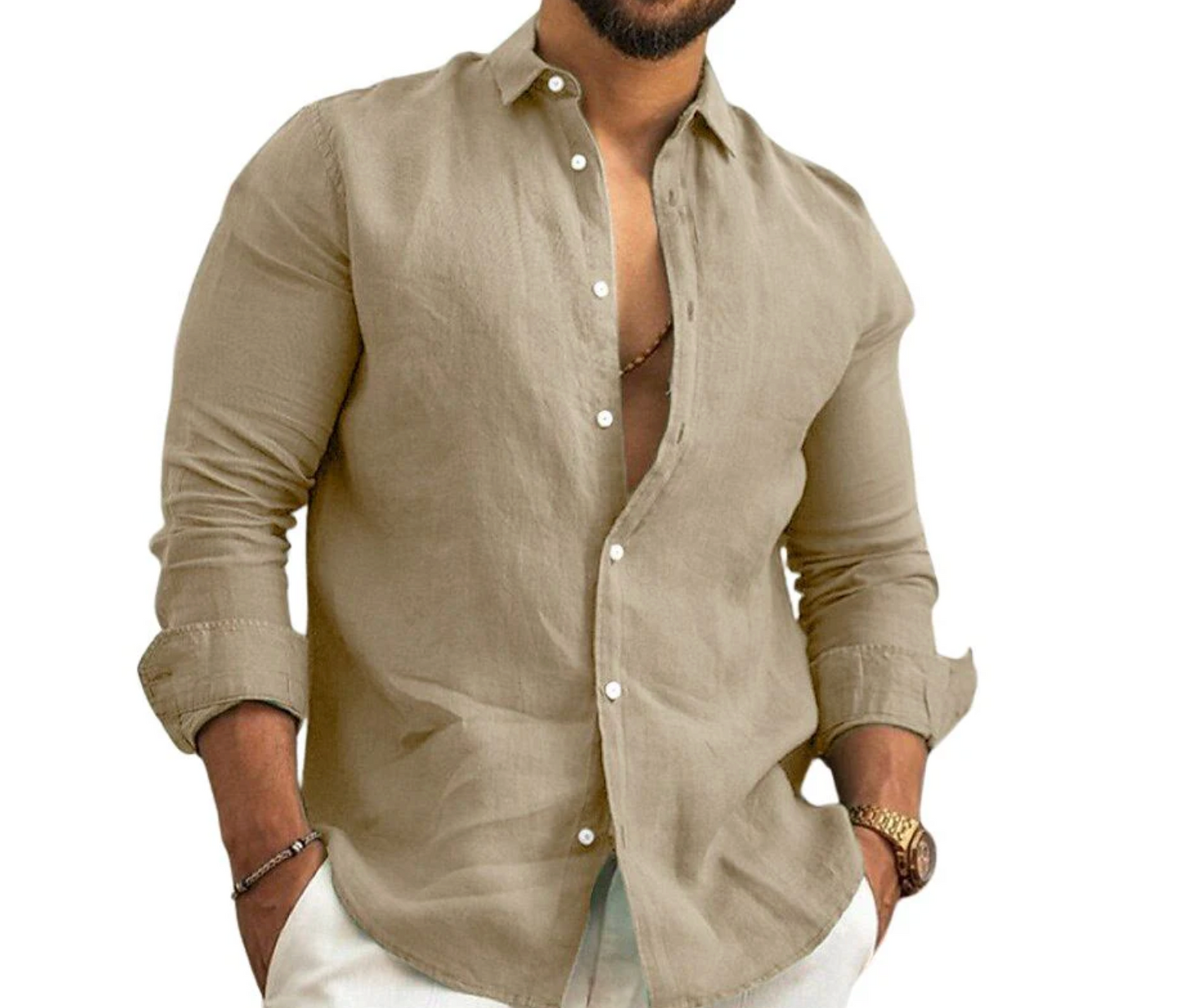 Men’s  Linen Shirt