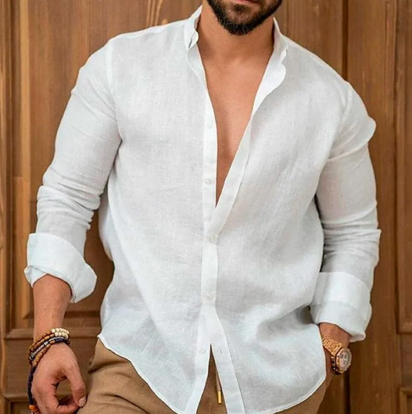 Men’s  Linen Shirt