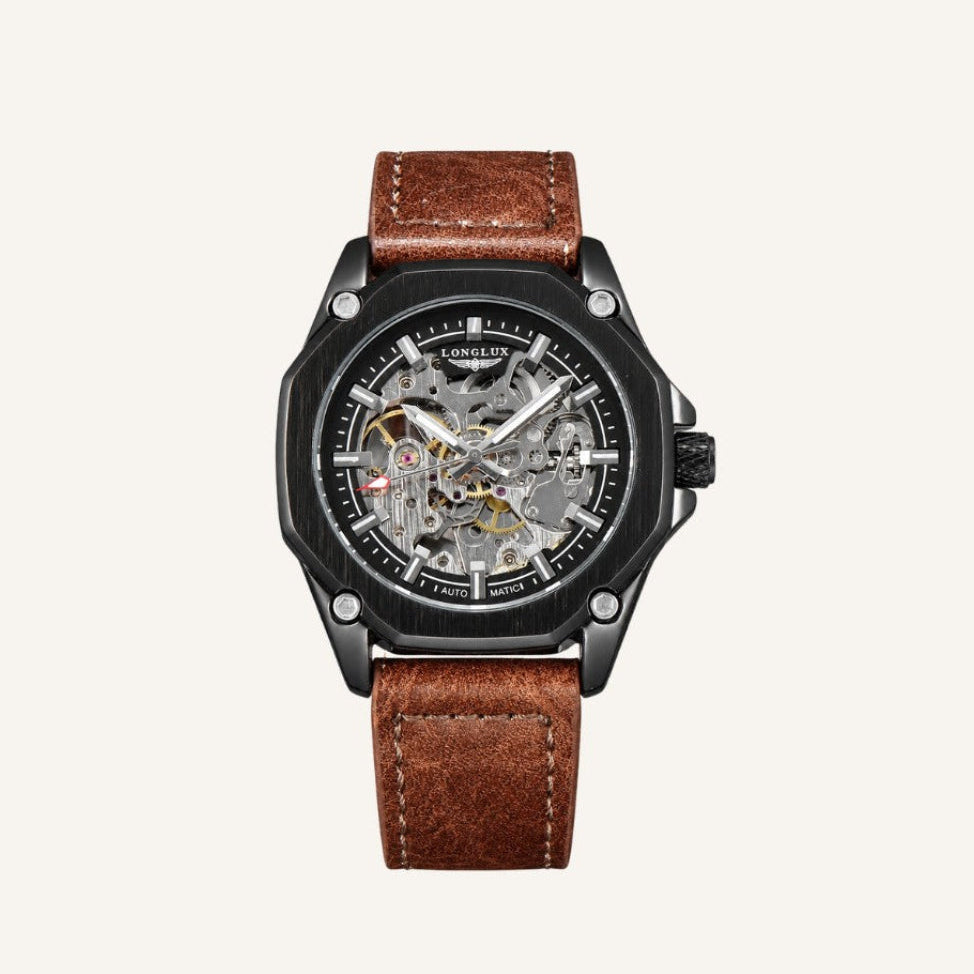 Men’s Skeleton Automatic Watch