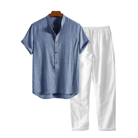 Dominica - TheighT Short-Sleeved Set