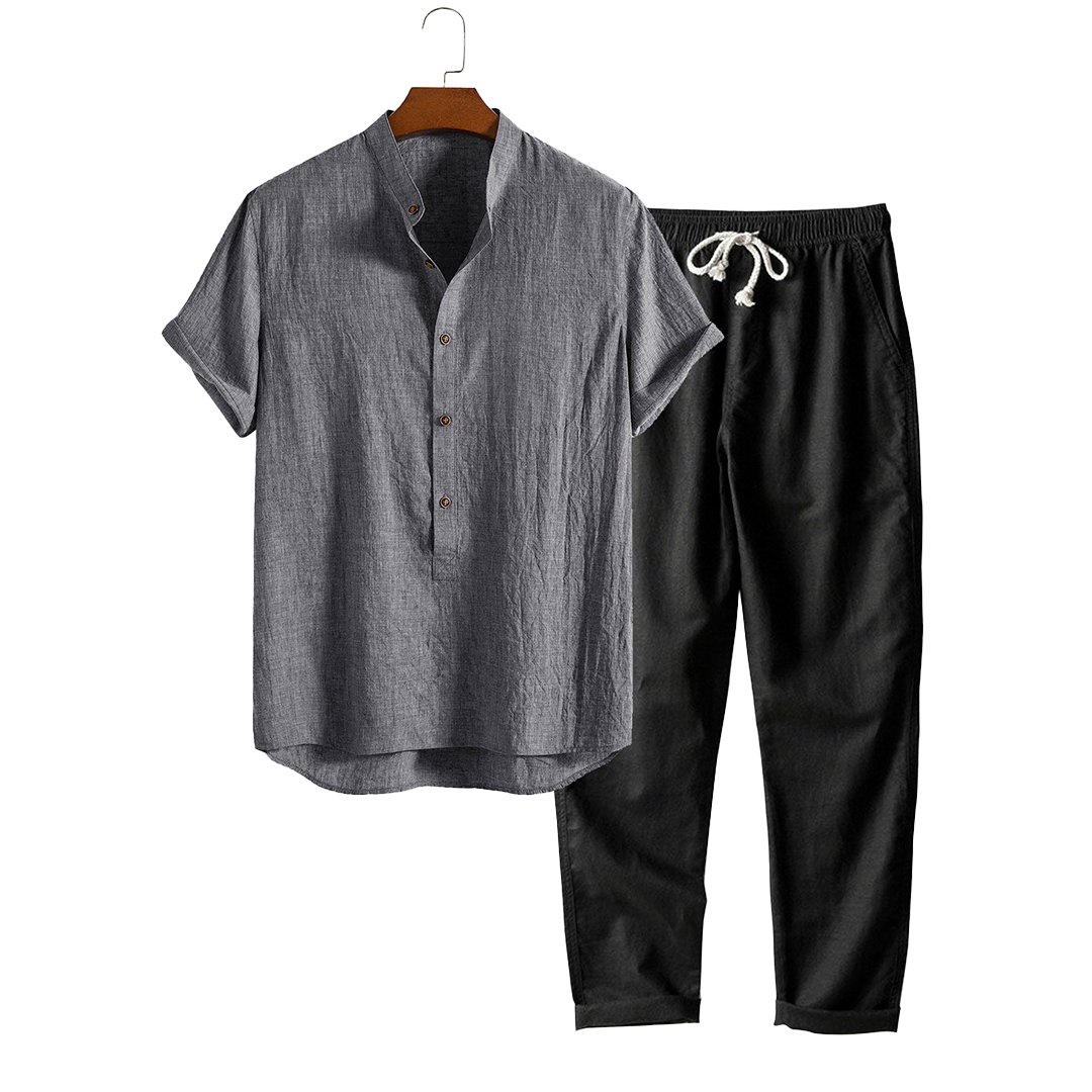 Dominica - TheighT Short-Sleeved Set