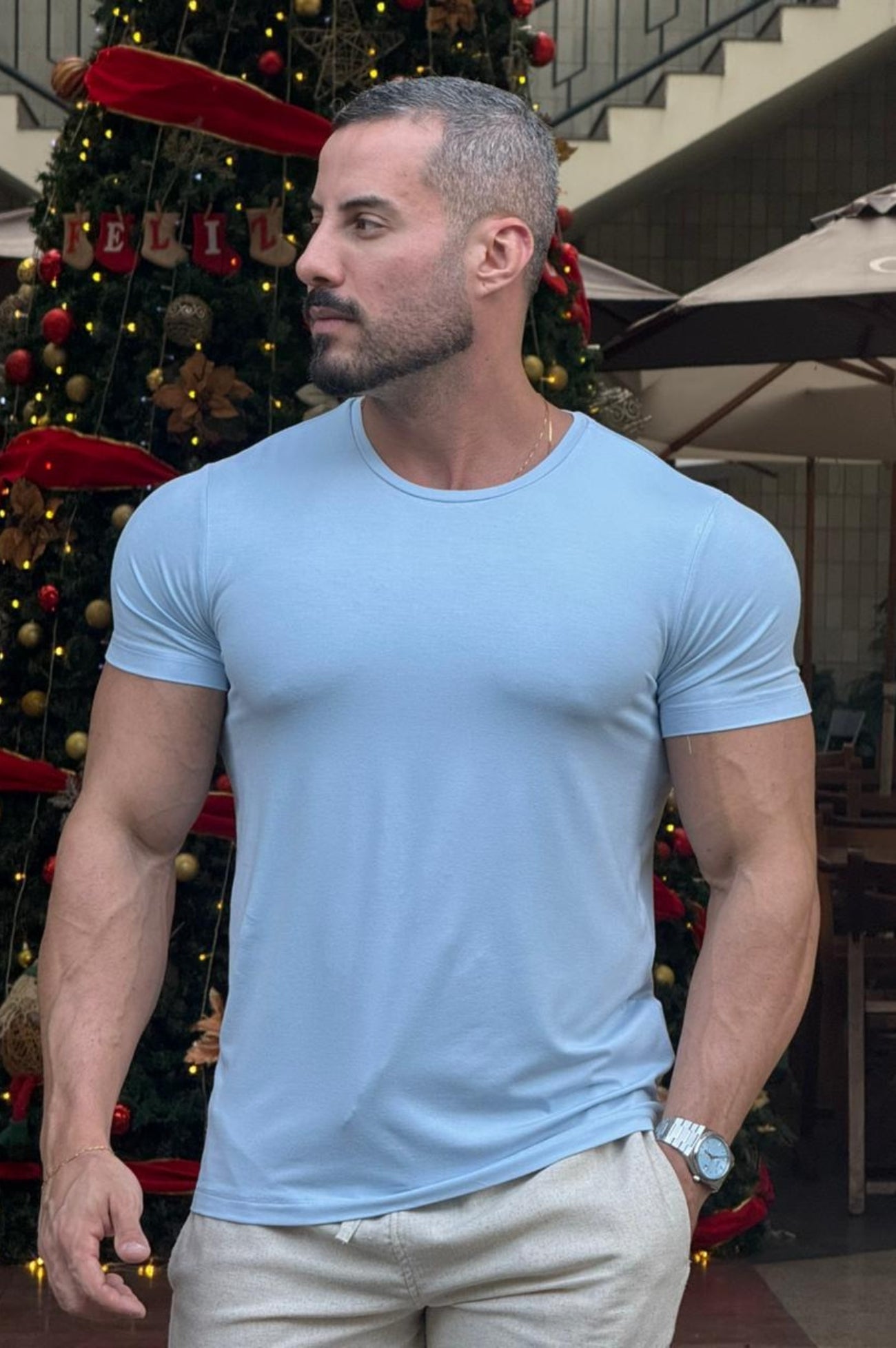 Men’s Premium  T-Shirt -Slim Fit