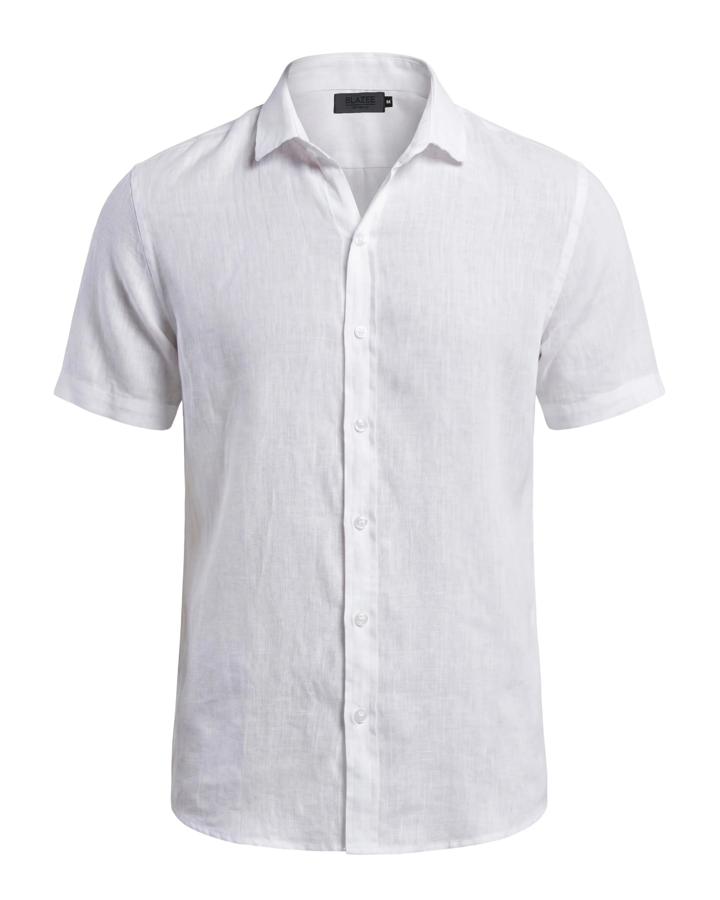 Men’s Navy Linen Shirt