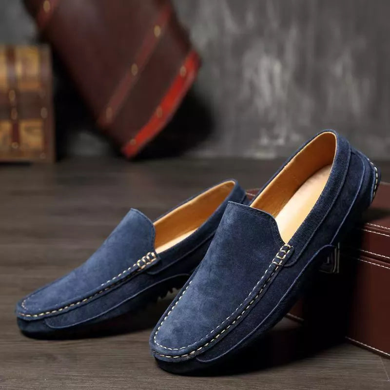 Men’s  Suede Driving Loafers