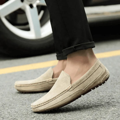 Men’s  Suede Driving Loafers