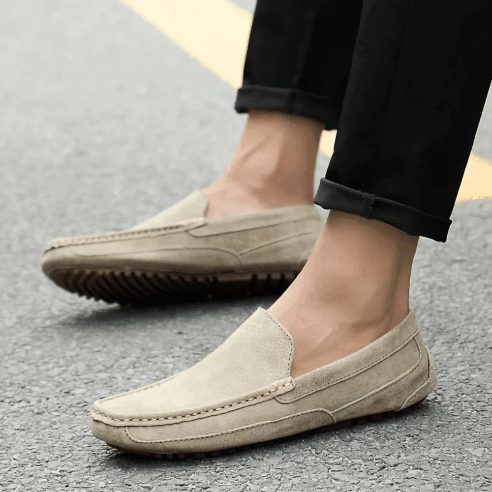 Men’s  Suede Driving Loafers