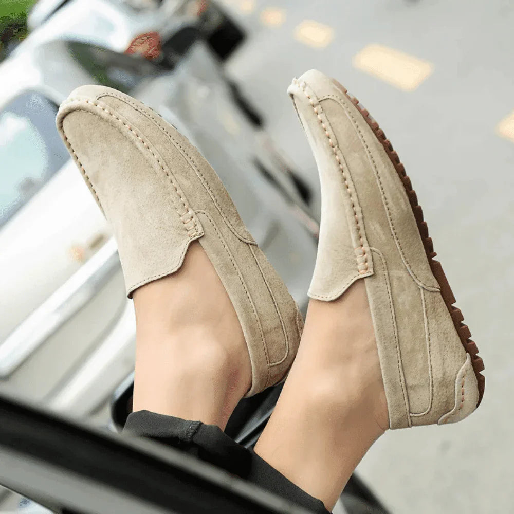 Men’s  Suede Driving Loafers