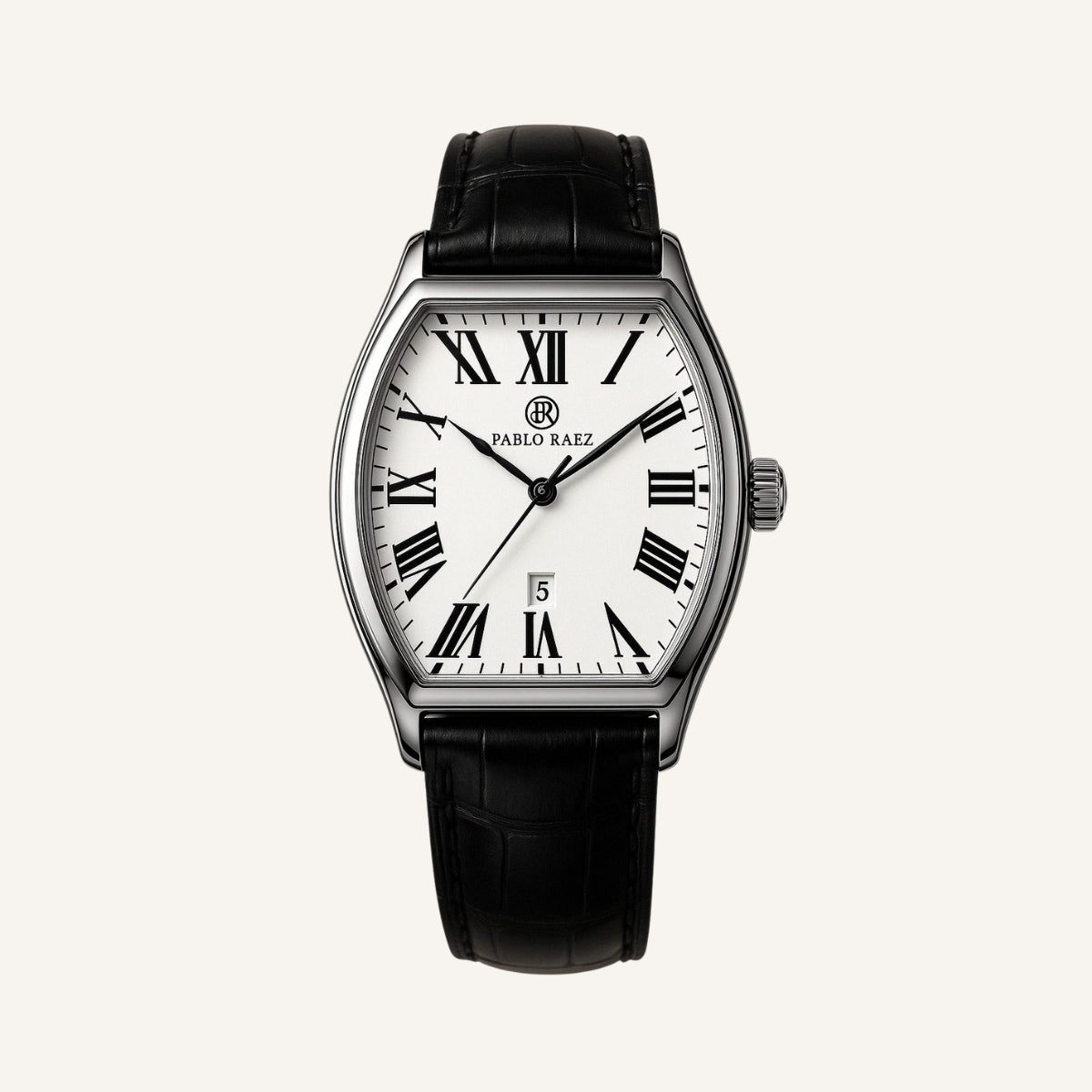 Men’s Tonneau Roman Numeral Watch