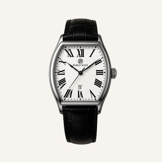 Men’s Tonneau Roman Numeral Watch