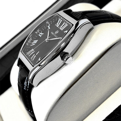 Men’s Tonneau Roman Numeral Watch