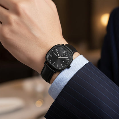 Men’s Minimalist  Leather Watch