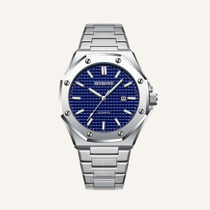 Men’s Silver Prestige Quartz Watch