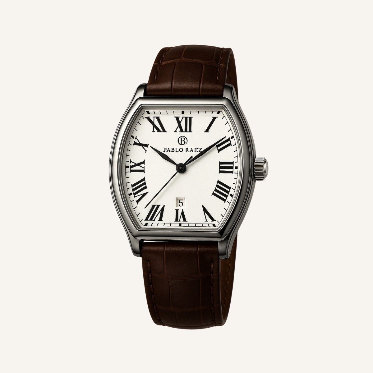 Men’s Tonneau Roman Numeral Watch
