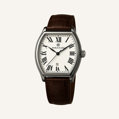 Men’s Tonneau Roman Numeral Watch