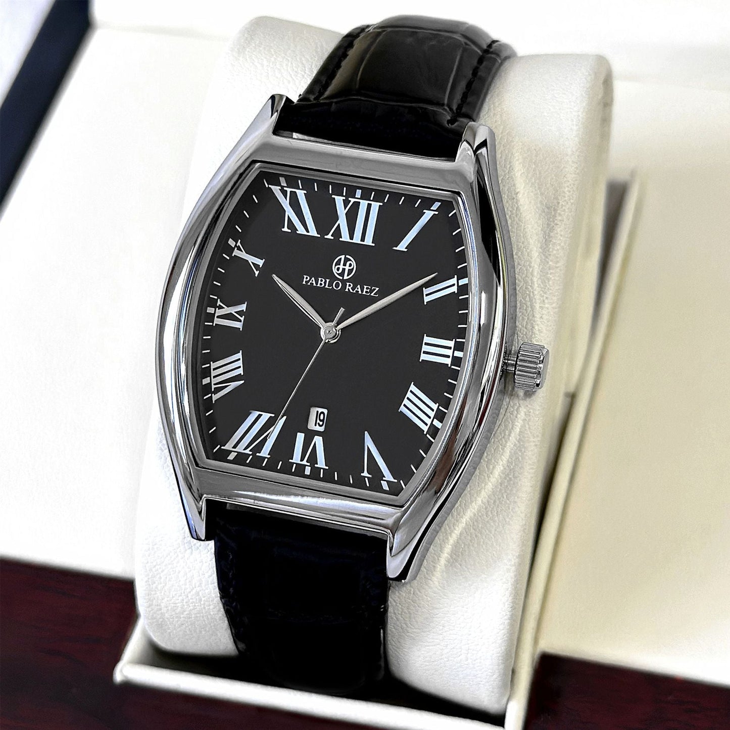 Men’s Tonneau Roman Numeral Watch