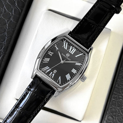 Men’s Tonneau Roman Numeral Watch