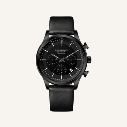 Men’s Black Chronograph Watch