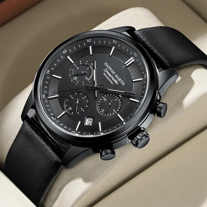 Men’s Black Chronograph Watch