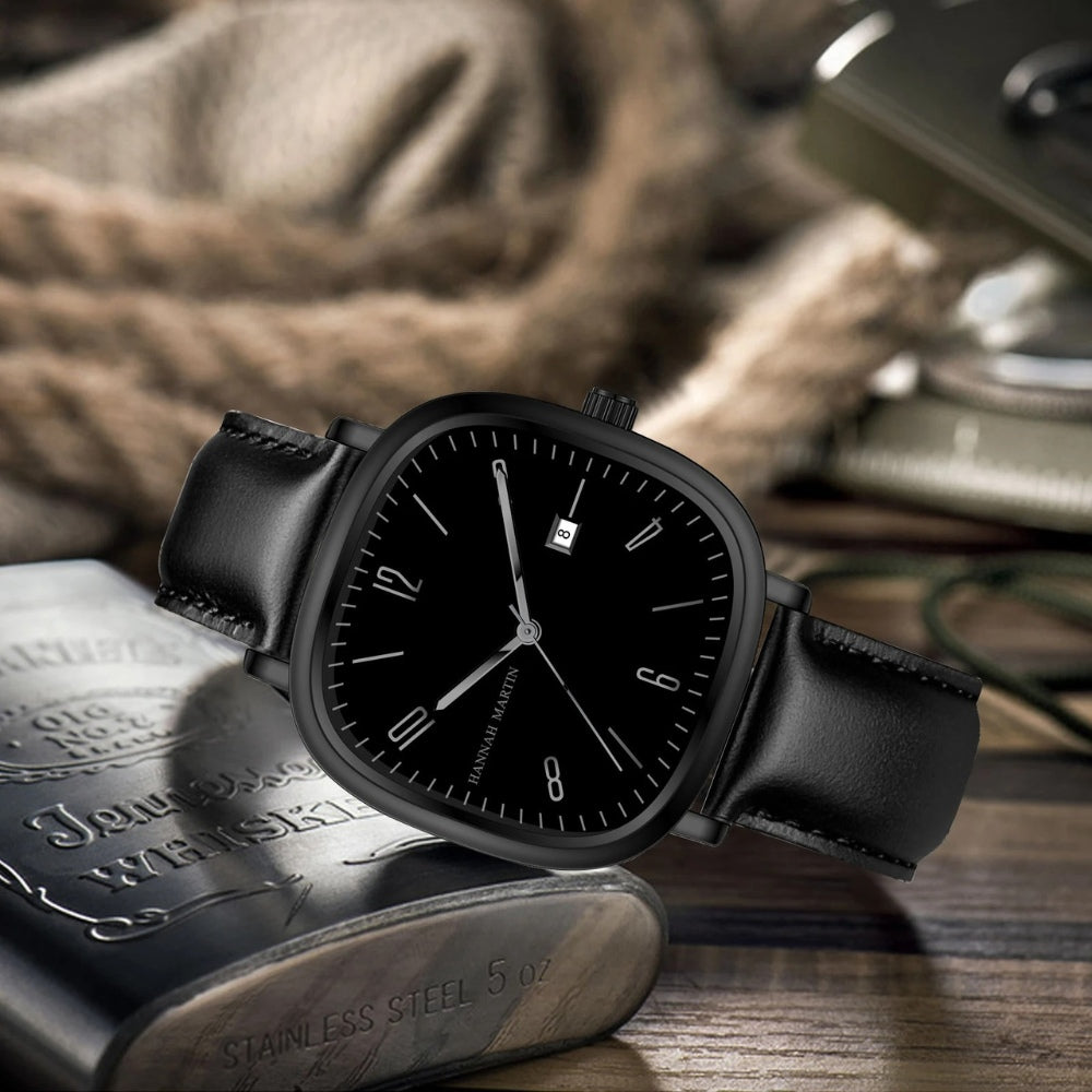 Men’s Minimalist  Leather Watch