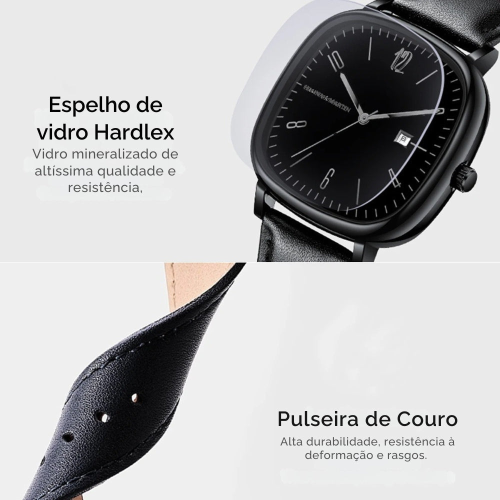 Men’s Minimalist  Leather Watch