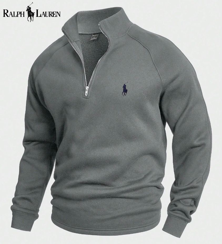 Ralph Lauren® Cotton Half-Zip Sweater