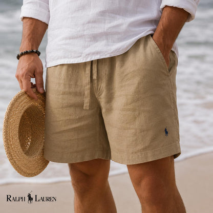 Ralph Lauren Heritage Linen Capri Shorts