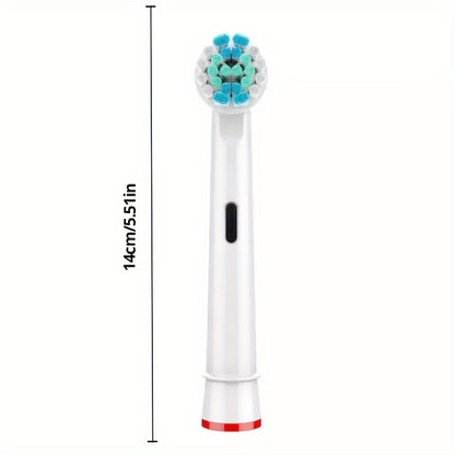 Per, Sostituzione di 16 Testine di Spazzolino Elettrico Professionale Oral B, per Oral-B 7000/Pro 1000/9600/5000/3000/8000 Adulto Bianco, 1 pezzo (16 Pack)