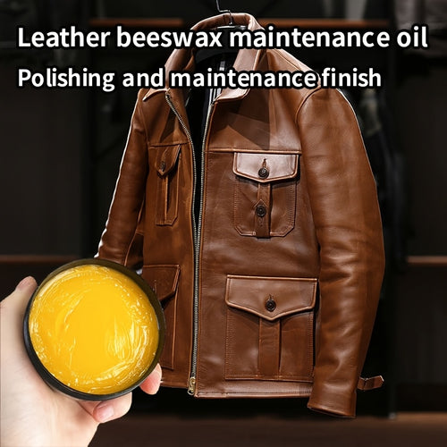 Olio per la cura della pelle, lucidante, cura profonda adatta a qualsiasi colore di pelle, può essere utilizzato in abbigliamento in pelle, scarpe, borse in pelle, divano in pelle, adatto alla pelle sintetica