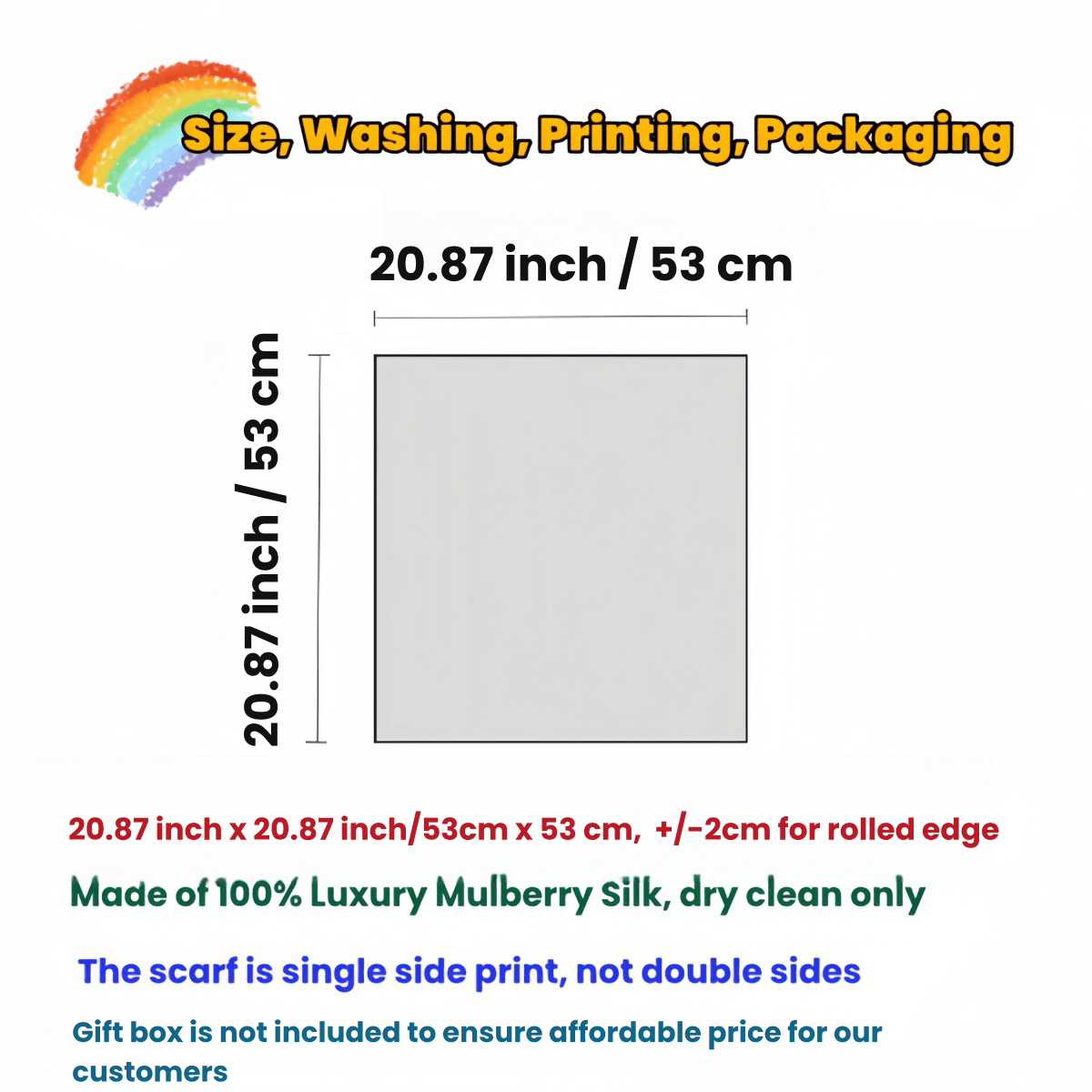 Sciarpa di Seta al 100% di Gelso Quadrata da 53.01 cm - Stile Palazzo Europeo con Stampa Floreale e Dorata, Accessorio di Moda Lusso in Beige e Oro per Donne, Regalo Elegante per Pendolari, Appuntamenti, Feste, Accessorio per Serate Romantiche | Artigiana
