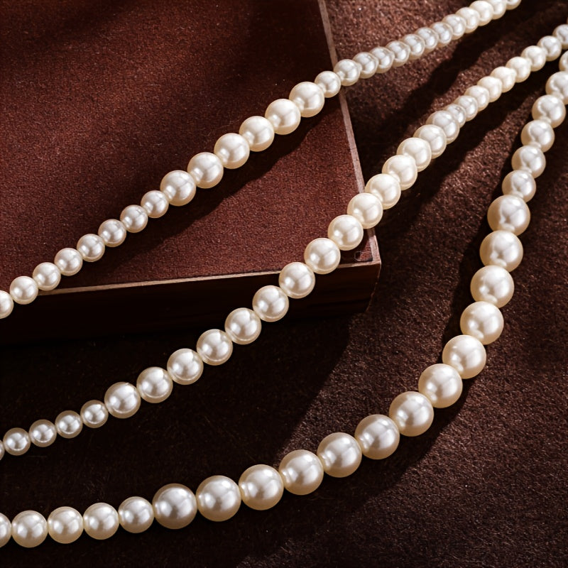 Perle d'acqua dolce in argento 925, regalo per la Festa della Mamma e San Valentino, effetto sbiancante beige chiaro, miglioramento del temperamento, ideale per occasioni sociali, feste e cerimonie adulte, gioiello elegante essenziale per donne, con scato