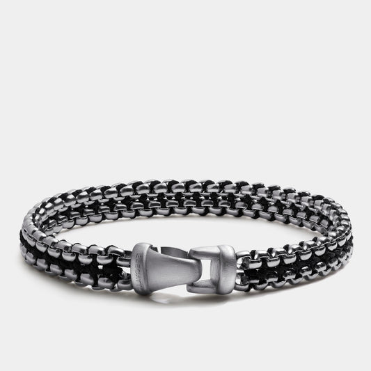 Men’s Black Steel Bracelet