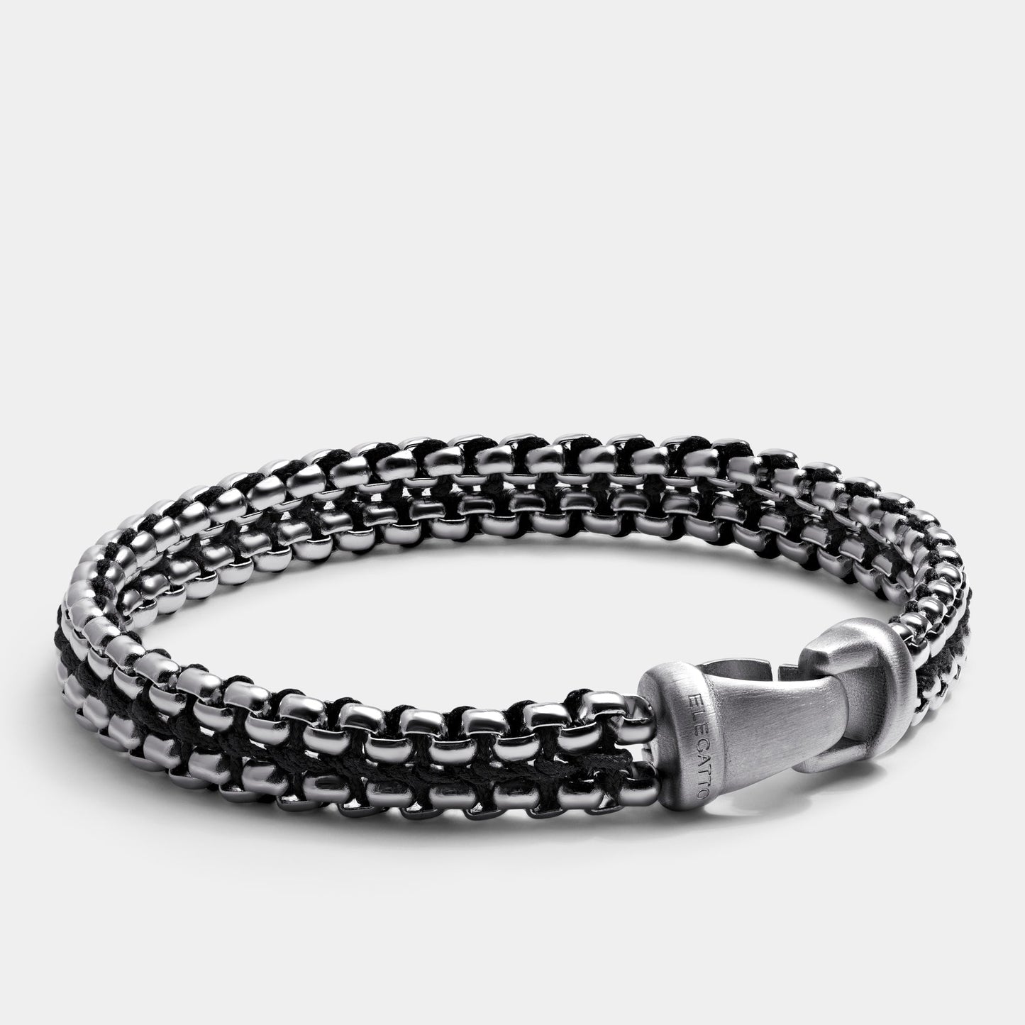 Men’s Black Steel Bracelet