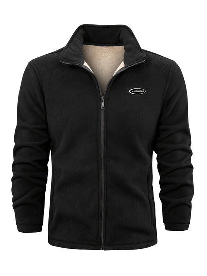 Linea Milano - Giacca Invernale Uomo con Collo Alto e Zip Completa