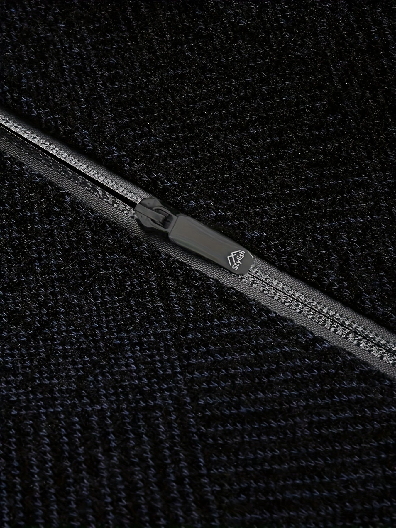 Lisen OBM Giacca Invernale Uomo con Fodera in Pelliccia di Lusso - Cappotto a Collo Alto e Zip Completa, Interno Nero/Marrone/Beige, Logo Dorato, Lavabile a Mano per Uomini Maturi, Idealmente adatto al Freddo & Occasioni Formali, Abbigliamento Invernale p