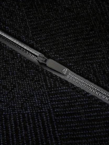 Lisen OBM Giacca Invernale Uomo con Fodera in Pelliccia di Lusso - Cappotto a Collo Alto e Zip Completa, Interno Nero/Marrone/Beige, Logo Dorato, Lavabile a Mano per Uomini Maturi, Idealmente adatto al Freddo & Occasioni Formali, Abbigliamento Invernale p