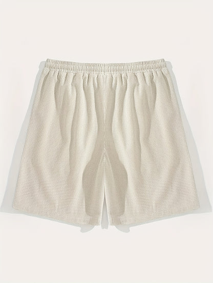 Pantaloncini Casual Leggeri Uomo con Cintura Regolabile - Pantaloncini Estivi in Poliestere Leggero per Spiaggia, Palestra e Outdoor - Pantaloni Sportivi Asciugatura Rapida per Nuoto, Attività Ricreative, Costume da Bagno, Design Sportivo e Resistente