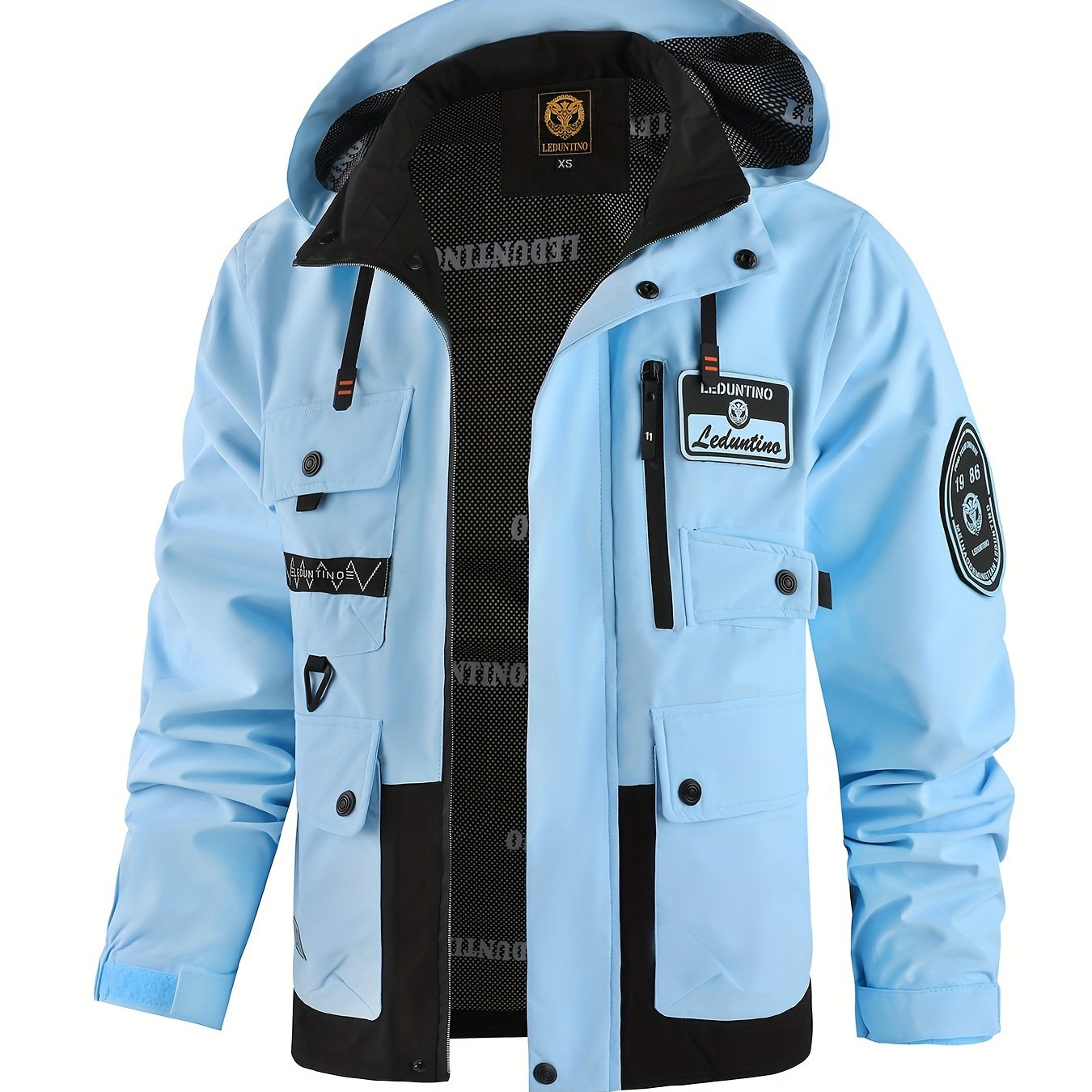 Linea Uomo+ Elegance – Giacca Sottile con Cappuccio Uomo Primavera Autunno