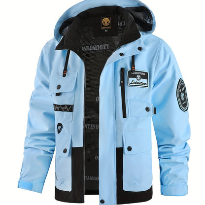 Linea Uomo+ Elegance – Giacca Sottile con Cappuccio Uomo Primavera Autunno