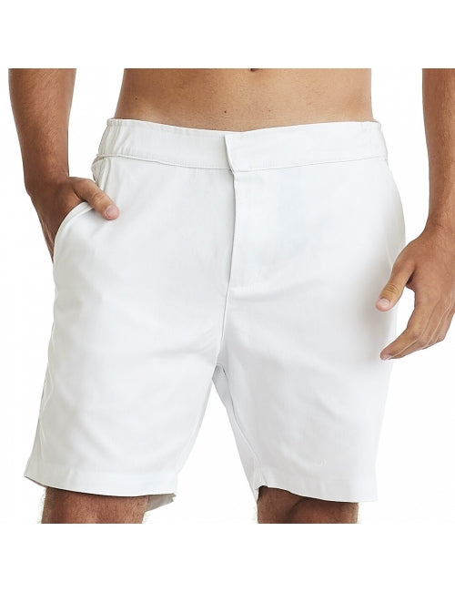 Men’s White Tailored Shorts