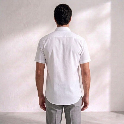Men’s White Casual Shirt