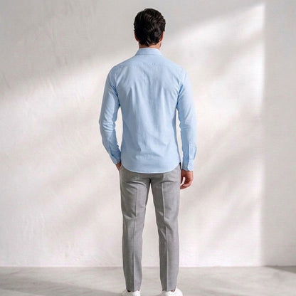 Men’s  Mandarin Collar Shirt