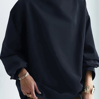 2025 New Long Sleeve T-Shirt for Women, Basic Versatile Lightweight Top with Ins Style and Slender Fit Casual Daily Commute Essential Outerwear Layer