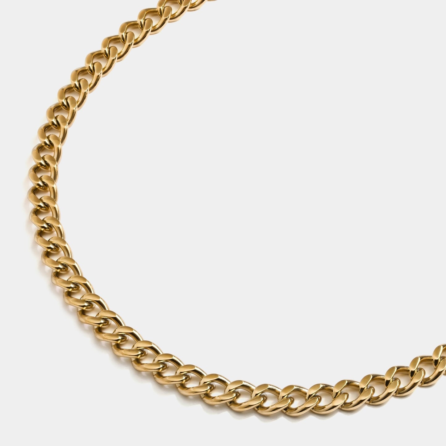 Gold Cuban Chain Necklace