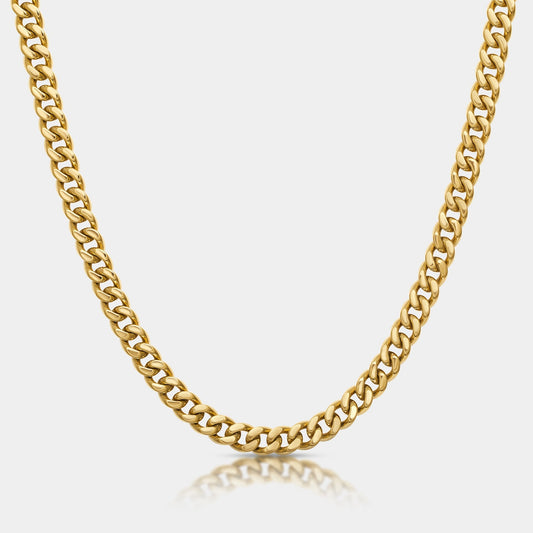 Gold Cuban Chain Necklace