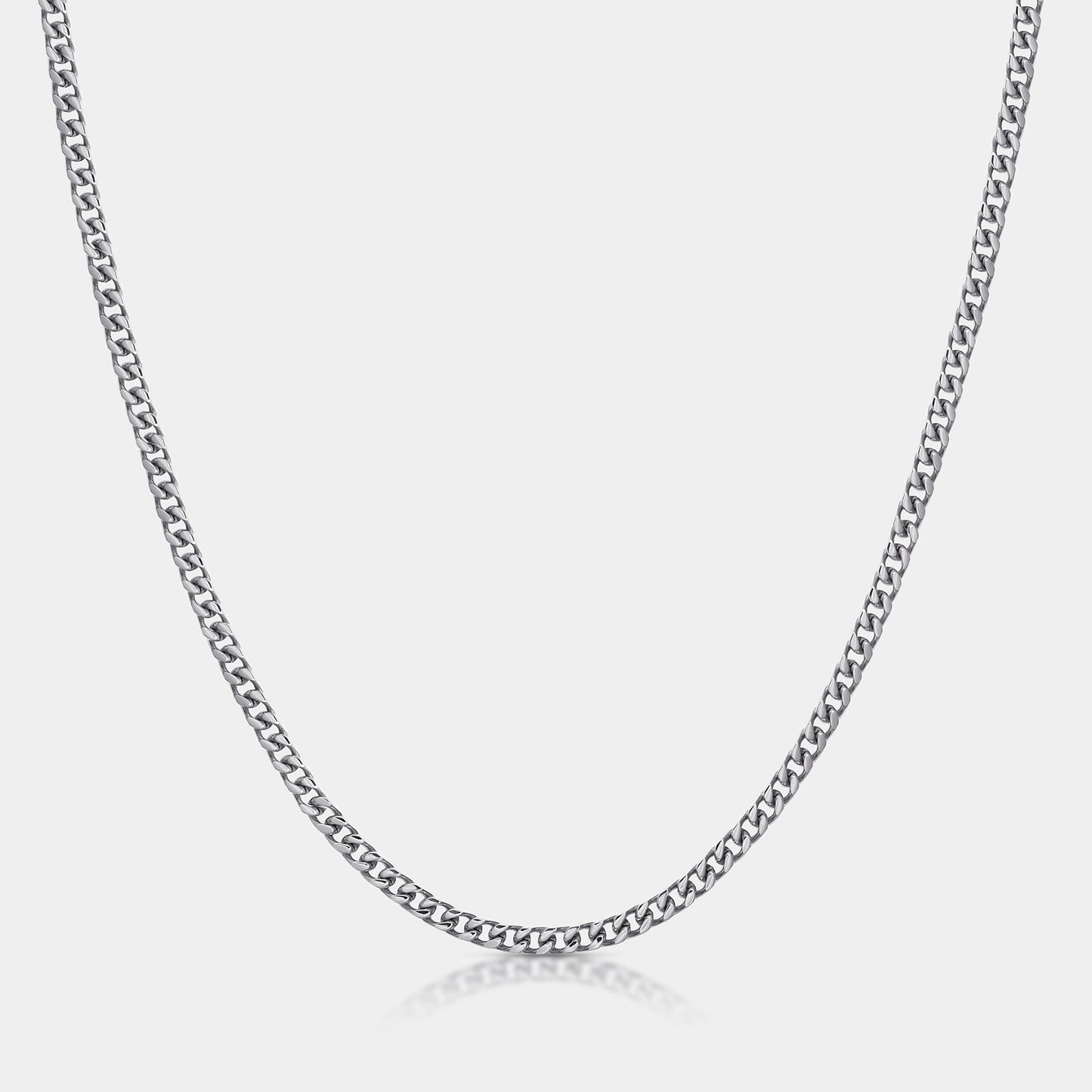 Men’s Gunmetal Cuban Chain Necklace