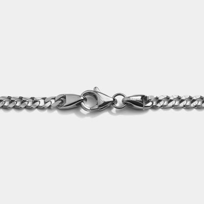 Men’s Gunmetal Cuban Chain Necklace
