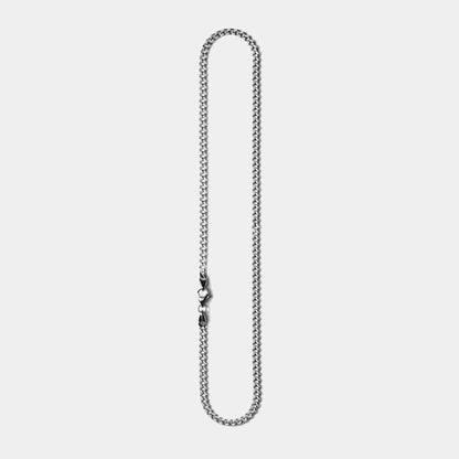 Men’s Gunmetal Cuban Chain Necklace